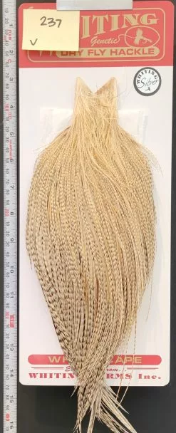 Flash Sale Hackle 237 - Whiting Cape Silver - Unique Variant (sizes 8-22)
