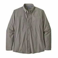 Patagonia Long-Sleeved Sun Stretch Shirt - Hex Grey