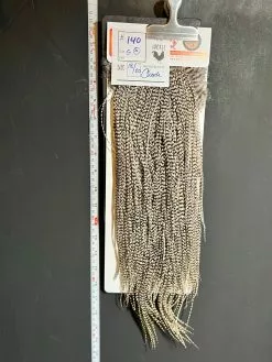 Flash Sale Hackle 140 - Whiting Midge Saddle Bronze - Grizzly (size 18-20)