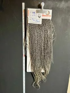 Flash Sale Hackle 142 - Whiting Midge Saddle Bronze - Grizzly (size 16-18)