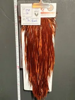 Flash Sale Hackle 238 - Whiting Saddle Bronze - Coachman Brown (size 14-16)