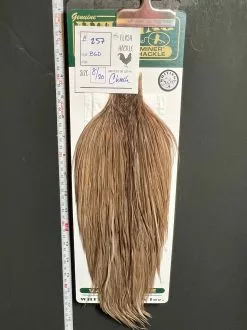 Flash Sale Hackle 257 - Hebert Miner Cape Silver - Brown Grey Dun (sizes 8-22)