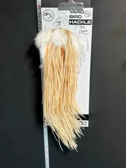 Flash Sale Hackle 472 - Yard Bird Saddle - Cream (size 16-18)