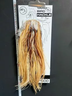 Flash Sale Hackle 487 - Yard Bird Saddle - Light Ginger (size 18-20)