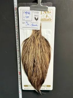 Flash Sale Hackle 521 - Heritage Cape - Speckled Badger (sizes 8-22)
