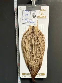 Flash Sale Hackle 527 - Heritage Cape - Speckled Dun Badger (sizes 8-22)