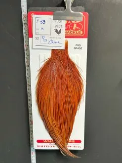 Flash Sale Hackle 53 - Whiting Cape Pro - Brown (sizes 8-22)