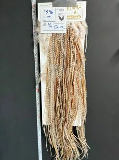 Flash Sale Hackle 546 - Heritage Saddle - Dun Grizzly (size 12-14)