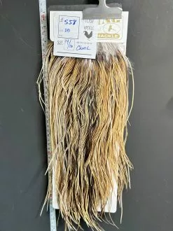 Flash Sale Hackle 558 - Heritage Saddle - Dun Badger (size 14-16)