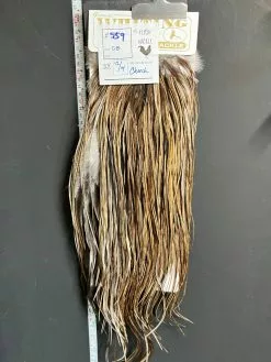 Flash Sale Hackle 559 - Heritage Saddle - Dun Badger (size 12-14)