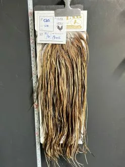 Flash Sale Hackle 565 - Heritage Saddle - Speckled Dun Badger (size 14-16)