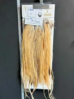 Flash Sale Hackle 571 - Heritage Saddle - Ginger Variant (size 16-18)