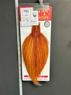 Flash Sale Hackle 584 - Whiting Cape Silver - Brown (sizes 8-22)