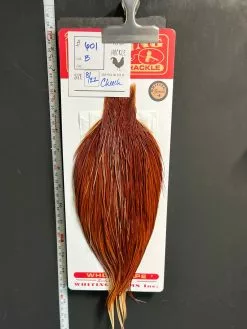 Flash Sale Hackle 601 - Whiting Cape Bronze - Brown (sizes 8-22)