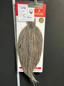 Flash Sale Hackle 630 - Whiting Cape Gold - Grizzly Variant (sizes 8-22)