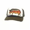 Hog Brown Trucker Hat -fishing Sales 2023 ABPAFF1 2
