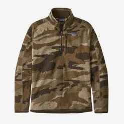 Patagonia Better Sweater 1/4 Zip - Kansas City Classic Tan