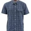 Simms - Big Sky Short Sleeve Shirt -fishing Sales 2023 Big Sky Admiral Blue