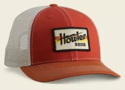 Howler Bros Standard Hats - Howler Electric Stripe: Brick/Stone