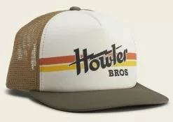 Howler Brothers - Stuctured Snapback Hat 12 Howler Brothers - Stuctured Snapback Hat -fishing Sales 2023 Eelctric Stripe Stone Brown Gold