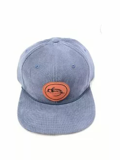 Fly Fish Food Logo Hat - Navy Corduroy