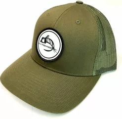 Fly Fish Food Logo Hat - Olive