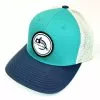 Fly Fish Food Logo Hat - Turquoise & Blue 2 Fly Fish Food Logo Hat - Turquoise & Blue -fishing Sales 2023 FFFHAT TQ 2