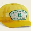 Howler Bros Unstructured Snapback Hat - Feedstore: Yellow