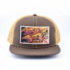 Art 4 All Golden Trout Trucker Hat