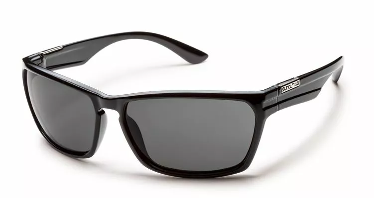Smith Suncloud Cutout - Black - Polarized Gray 3 Smith Suncloud Cutout - Black - Polarized Gray