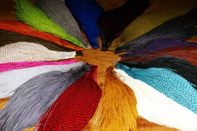 Hareline Half Rooster Cape 3 Hareline Half Rooster Cape