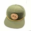 Fly Fish Food Pinch Front Relaxed Logo Hat - Olive -fishing Sales 2023 PFRCO 2
