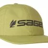 Sage Relaxed Nylon Hat - Green