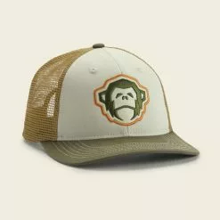Howler Bros - El Mono Snapback - Rifle Green/Stone/Old Gold