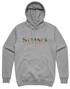 M's Simms Logo Hoody - CX - Grey Heather