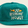 Howler Bros Unstructured Snapback Hat - Los Hermanos Pescado - Dark Teal