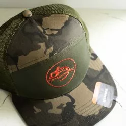 Simms 7-Panel Trucker - Fly Fish Food Logo - Olive -fishing Sales 2023 Simms FFF7 PanelTruckerOlive
