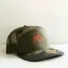 Simms 7-Panel Trucker - Fly Fish Food Logo - Olive -fishing Sales 2023 Simms FFF7 PanelTruckerOlive 1
