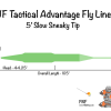 FNF Tactical Advantage Fly Line - Sneaky Tip Slow (0.5ips) -fishing Sales 2023 SneakyTipSlow2