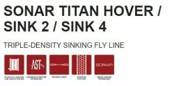 Scientific Anglers Sonar Titan Hover/Sink 2/Sink 4 Fly Line -fishing Sales 2023 SonarTitanH.2.4