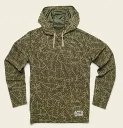 Howler Bros. Loggerhead Hoodie -fishing Sales 2023 Tropicalia Jungle Green