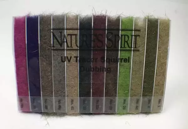 UV Tracer Flash Squirrel Dubbing Dispenser 3 UV Tracer Flash Squirrel Dubbing Dispenser