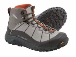 Simms - Woman's Flyweight Wading Boot - Cinder - Vibram Soul