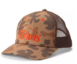 Orvis 1971 Camo Bent Rod Trucker Cap