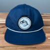 Fly Fish Food Logo Hat - Navy/White Band -fishing Sales 2023 bluewhiteband