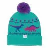 Coal The Dinosaur Graphic Pom Beanie