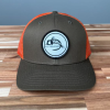 Fly Fish Food Logo Hat - Dark Loden/Jaffa Orange -fishing Sales 2023 lodenorange