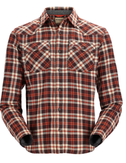 Simms M's Santee Flannel -fishing Sales 2023 mahogany